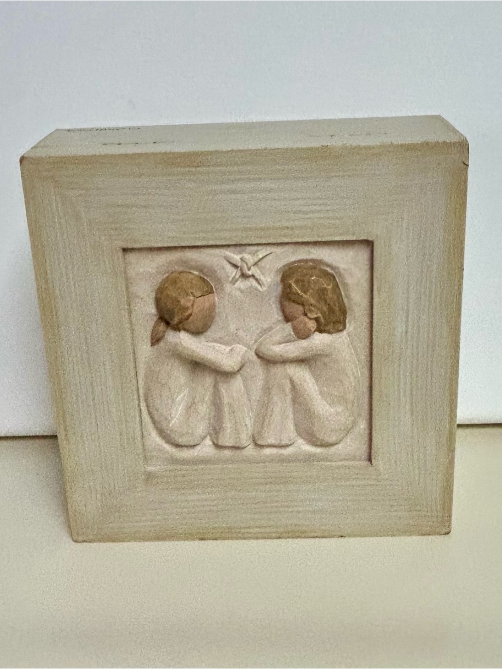 Willow Tree wooden FOREVER FRIENDS trinket box